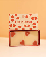 Coffret - Duo de savons Mini Coeur_Ciment_The Trust Society