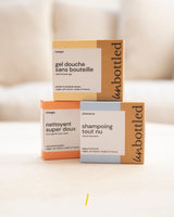 Coffret - Trio solide Unbottled - Shampoing, gel douche, nettoyant visage_The Trust Society_The Trust Society