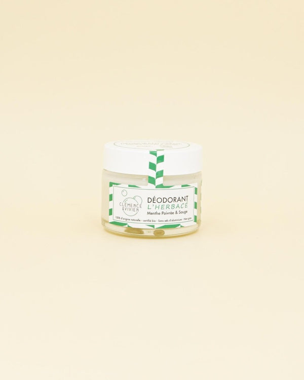 Déodorant crème - Menthe poivrée & Sauge (L'herbacé)_Clémence & Vivien_The Trust Society