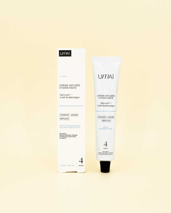 Crème hydratante - Visage - Skin Latte & Acide hyaluronique_Umaï_Trust Society
