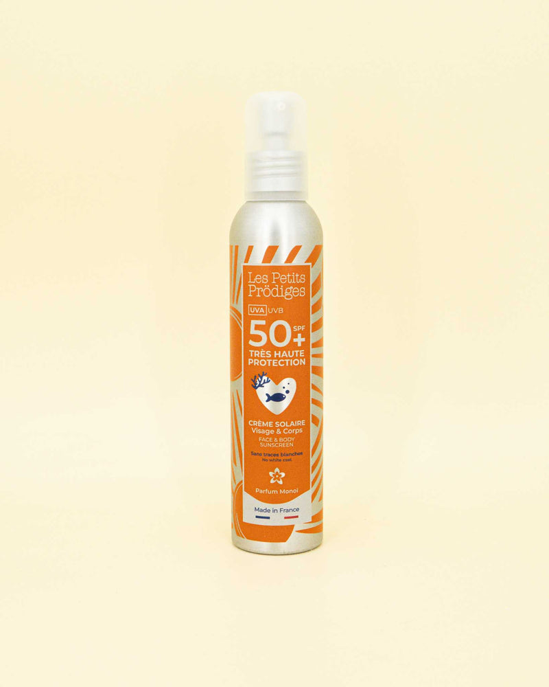 Crème solaire - SPF50+ - Parfum Monoï_Les Petits Prödiges_The Trust Society
