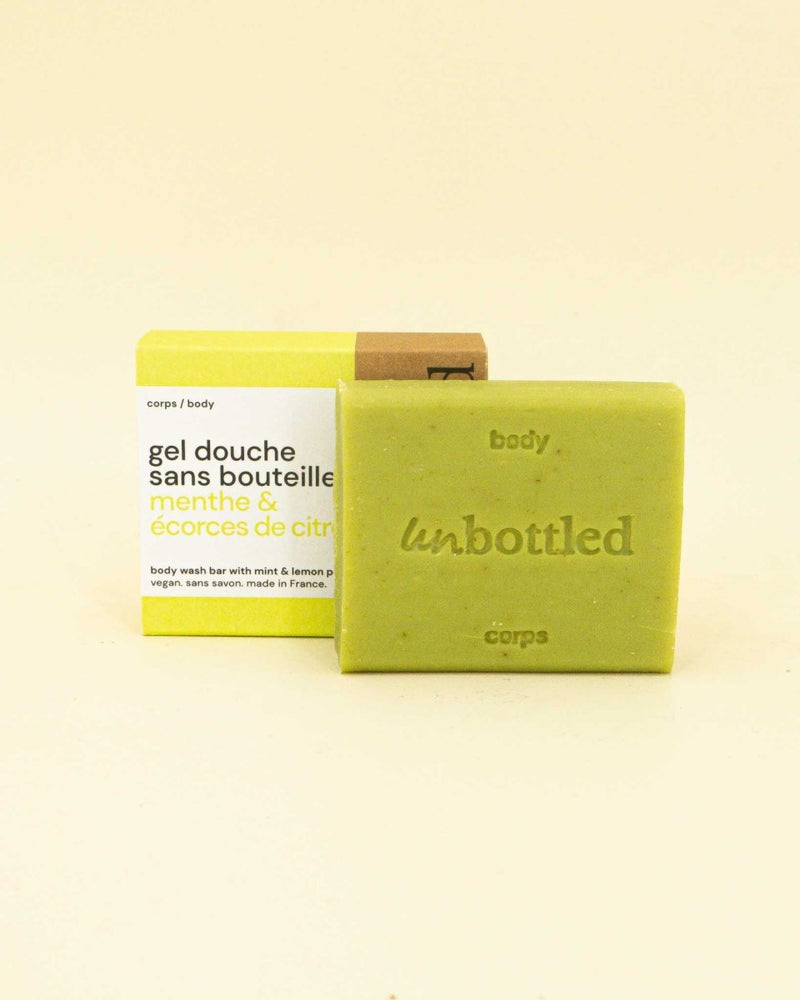 Gel douche sans bouteille - Menthe & Écorces de citron_Unbottled_The Trust Society