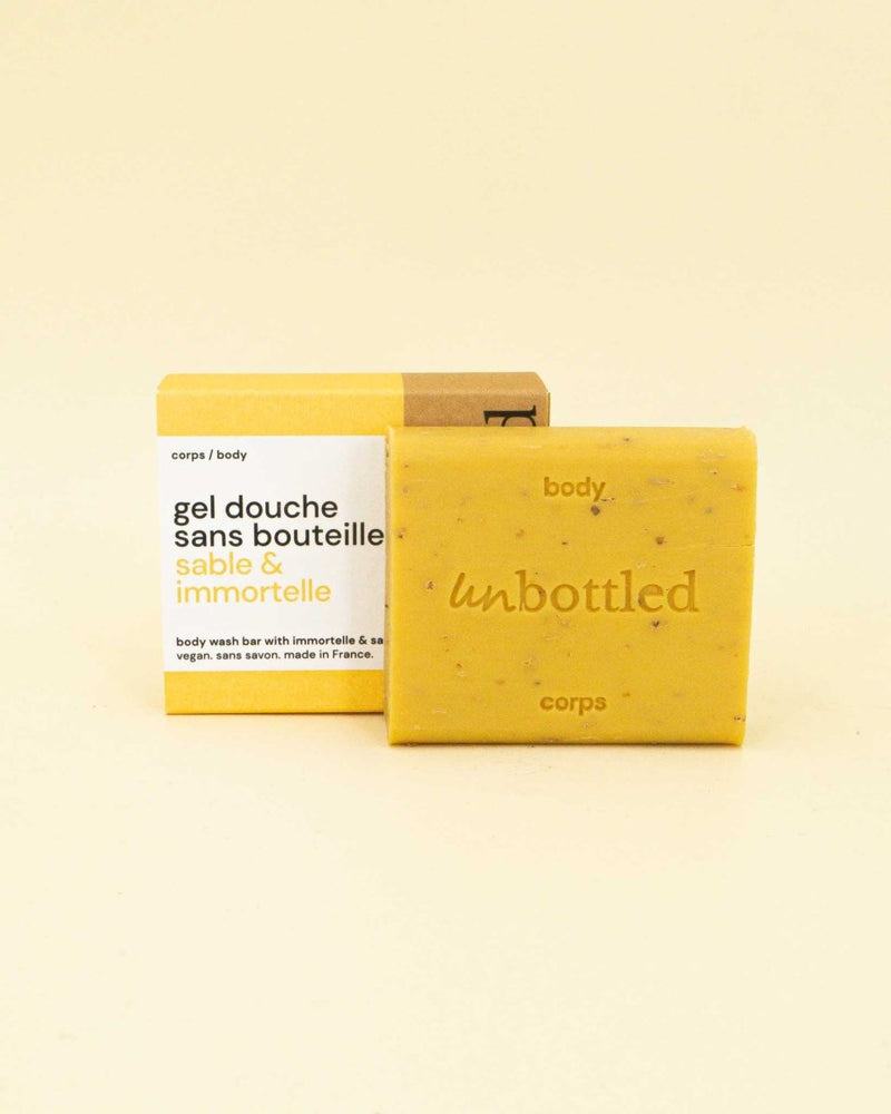 Gel douche sans bouteille - Sable & Immortelle_Unbottled_The Trust Society