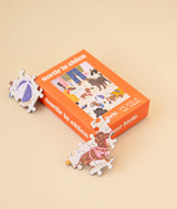 Puzzle - 100 pièces - Sortir le chien (n°4)