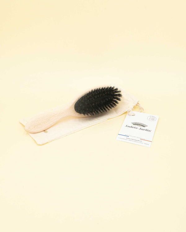 Petite brosse à cheveux - Poils naturels - Lissante_Andrée Jardin_The Trust Society