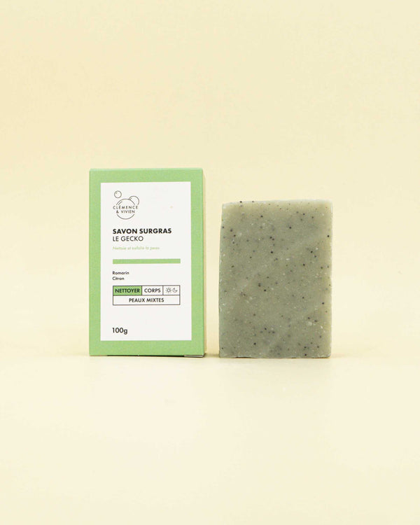 Savon solide - Romarin & Citron (Le Gecko)_Clémence & Vivien_The Trust Society