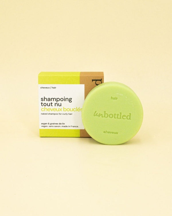 Shampoing solide - Cheveux bouclés (tout nu)_Unbottled_The Trust Society