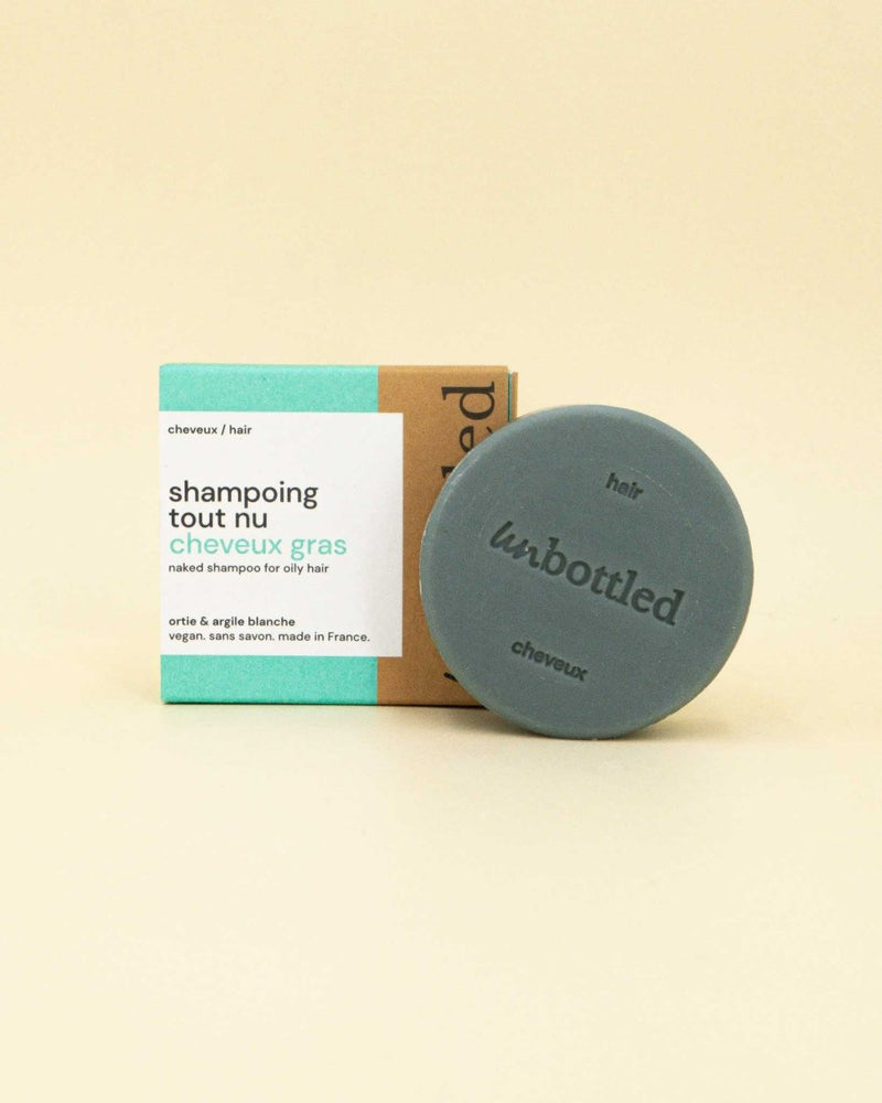 Shampoing solide - cheveux gras et pellicules (tout nu)